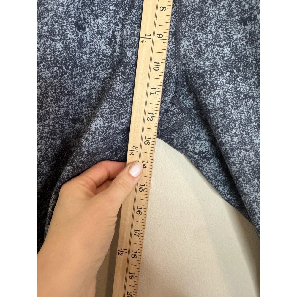 Peloton Leggings Womens Medium Blue High Rise Cropped Yoga Athletic Pants‎
